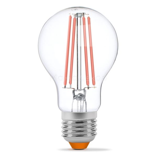 Лампа світлодіодна Videx 25883 потужністю 8W з серії Fito. Типорозмір — A60 з цоколем E27, температура кольору — 1200K