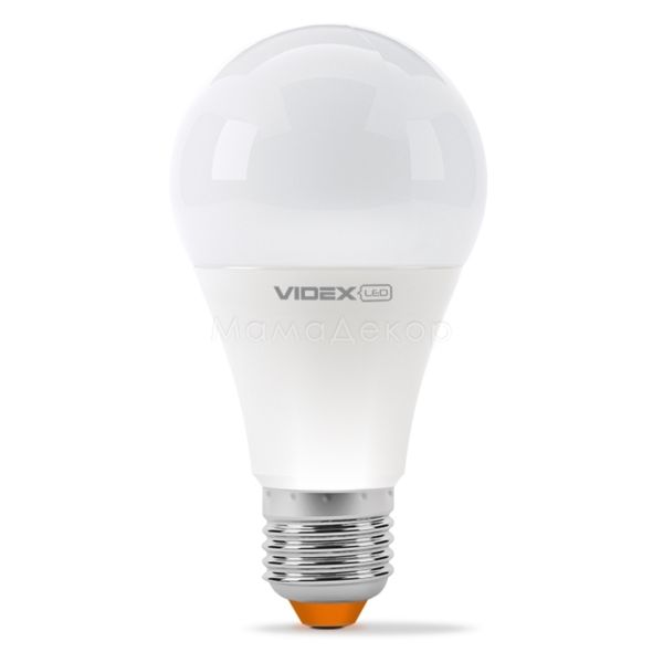 Лампа світлодіодна Videx 23922 потужністю 15W з серії E Series. Типорозмір — A60 з цоколем E27, температура кольору — 3000K