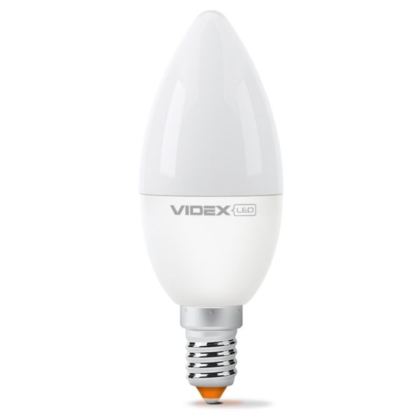 Лампа светодиодная Videx 23494 мощностью 3.5W из серии E Series. Типоразмер — B37 с цоколем E14, температура цвета — 4100K