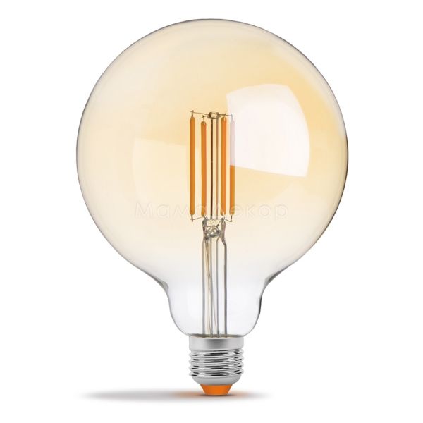Лампа светодиодная  диммируемая Videx 24561 мощностью 7W из серии NeoClassic Series. Типоразмер — G125 с цоколем E27, температура цвета — 2200K