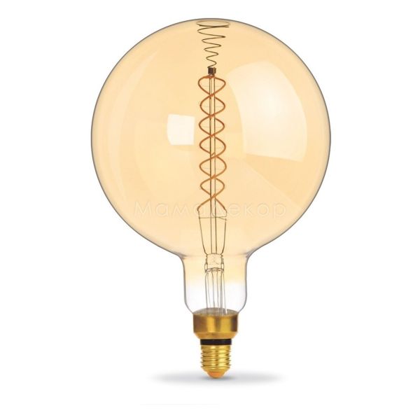 Лампа светодиодная  диммируемая Videx 26225 мощностью 8W из серии NeoClassic Series. Типоразмер — G200 с цоколем E27, температура цвета — 2200K