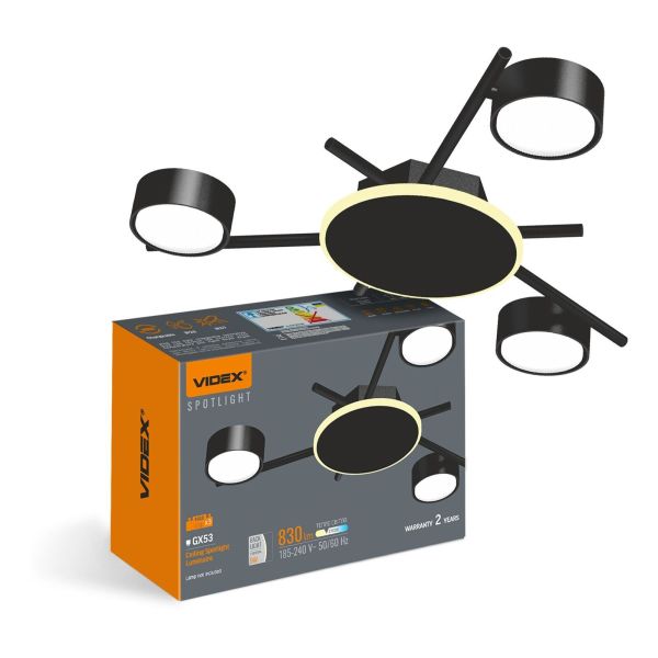 Люстра Videx 28503 VL-SPF20B-BB