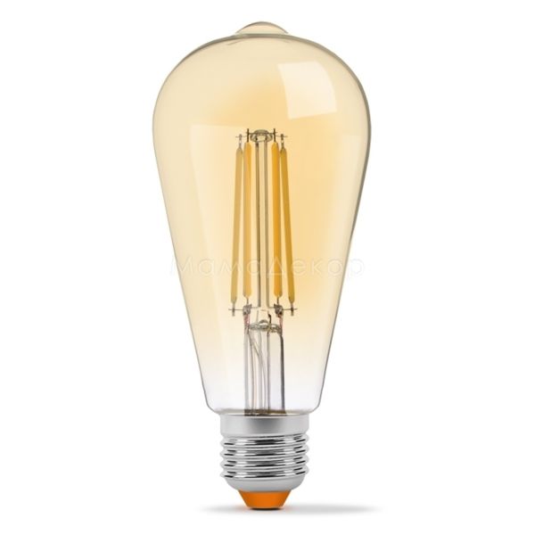 Лампа светодиодная Videx 26629 мощностью 10W из серии NeoClassic Series. Типоразмер — ST64 с цоколем E27, температура цвета — 2200K